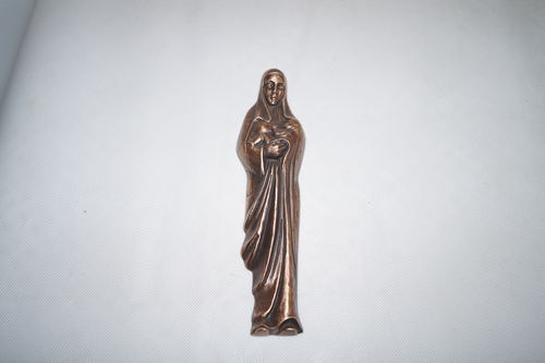 Bronze-Madonna Relief M001