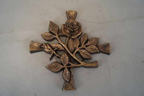 Bronze-Rosenkreuz  R002