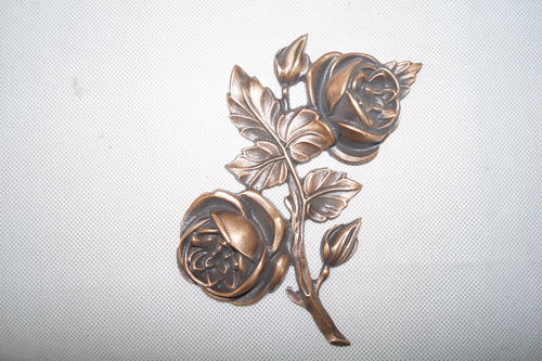 Bronze-Rose 17 cm