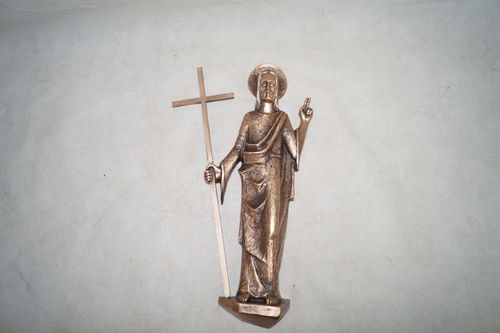 Bronze-Relief Christus Strassacker 20910