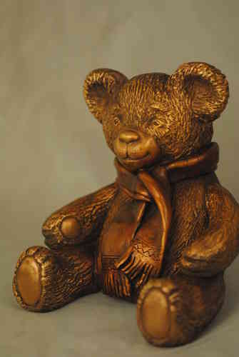 Bronze Teddy-Bär